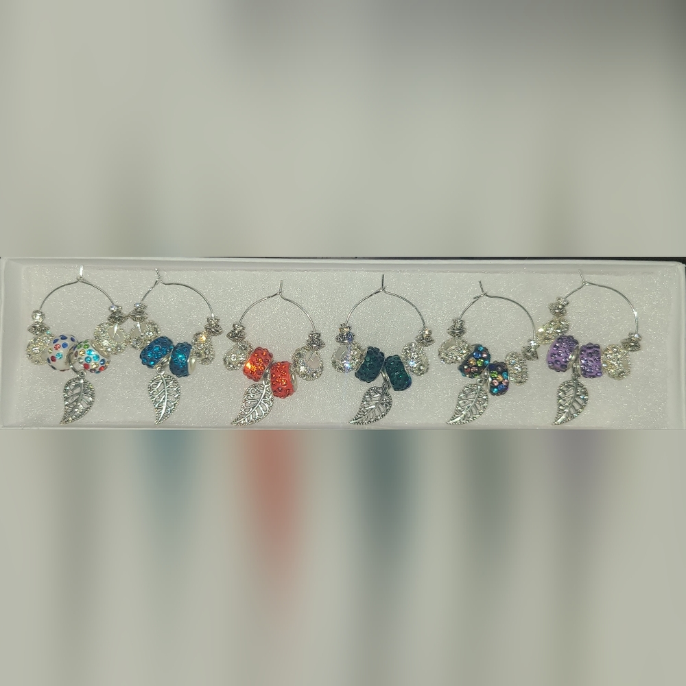 Wine tea charms c